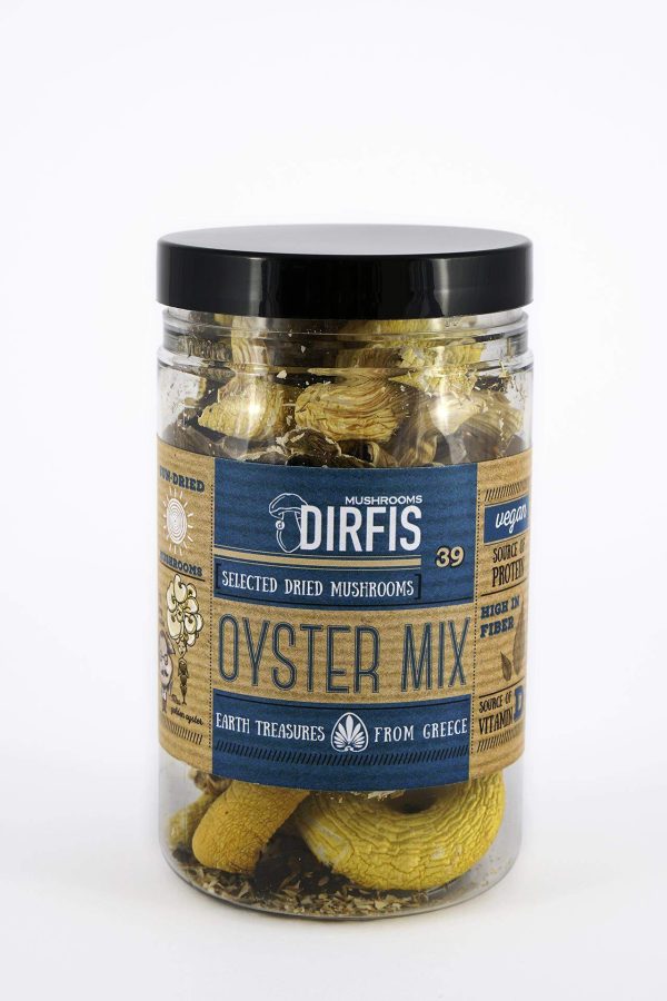 SUN-DRIED MUSHROOMS - Oyster mix dried 30g