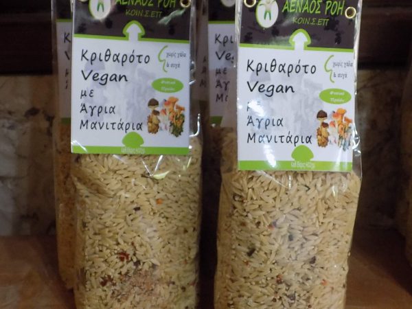 Κριθαρότο με Βασιλομανίταρα(Porcini)