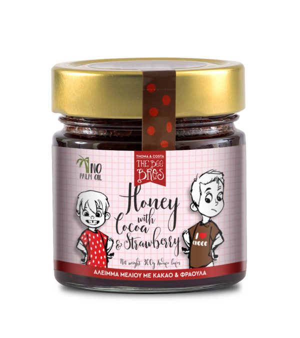 TheBeeBros, Honey with Cocoa & Strawberry