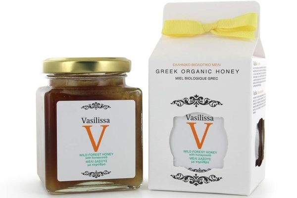 Organic Wildforest Honey with Honeycomb