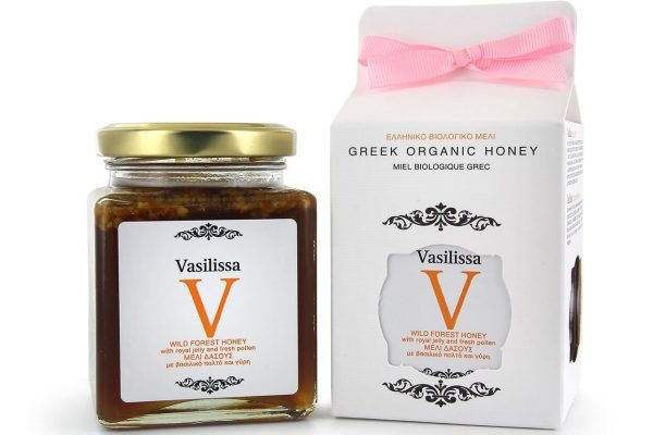 Organic Wildforest Honey with Royal Jelly and Pollen